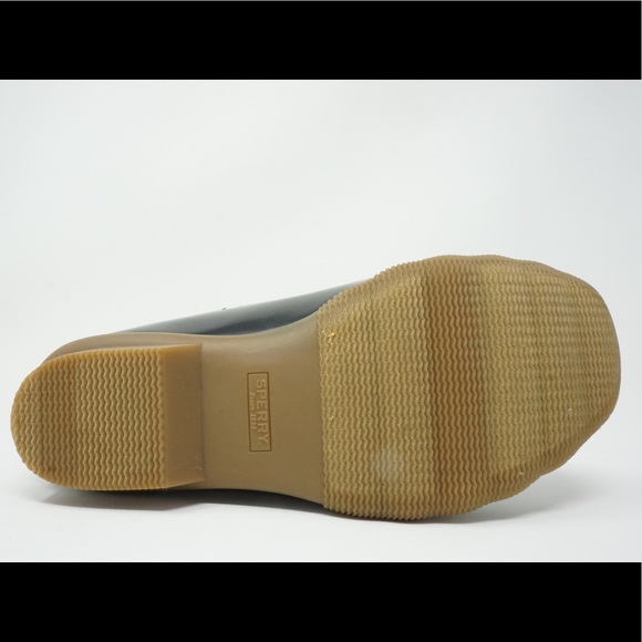 Sperry Saltwater Shiny Quilt Duck Boot Waterproof - Picture 5 of 8